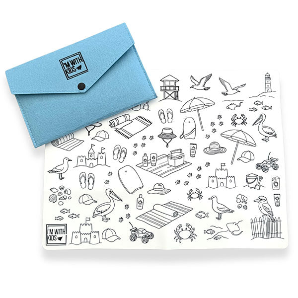 Reusable Silicone Colouring Mat