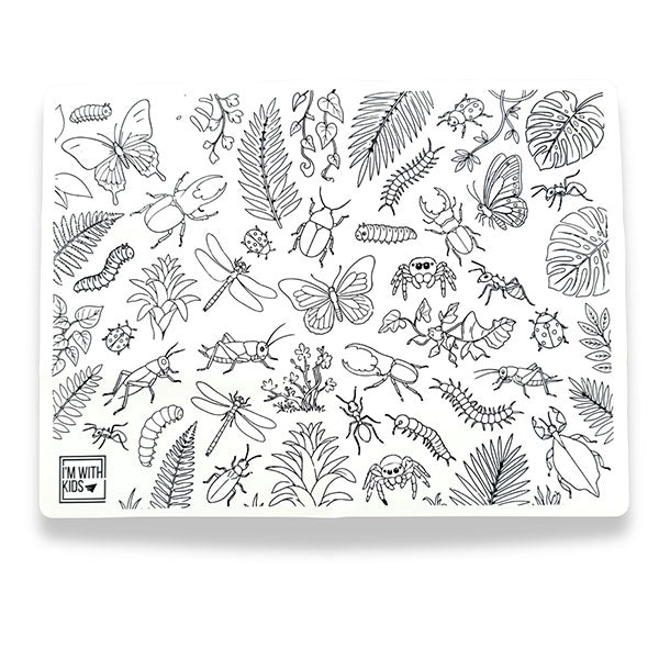 Reusable Silicone Colouring Mat
