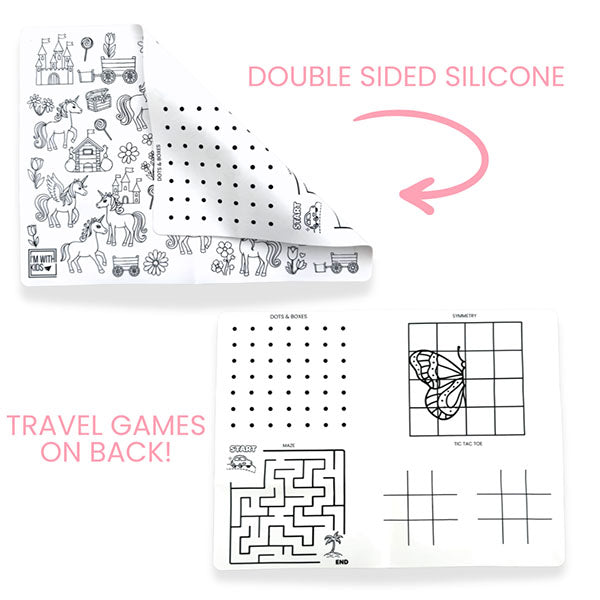 Reusable Silicone Colouring Mat
