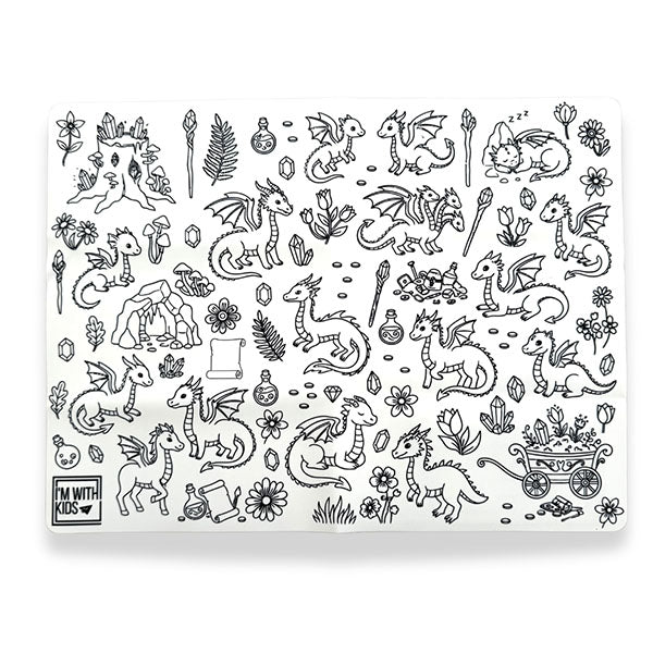 Reusable Silicone Colouring Mat