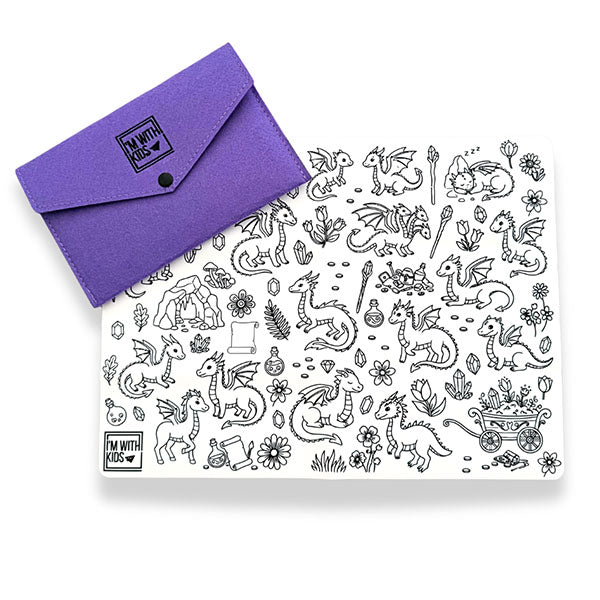Reusable Silicone Colouring Mat