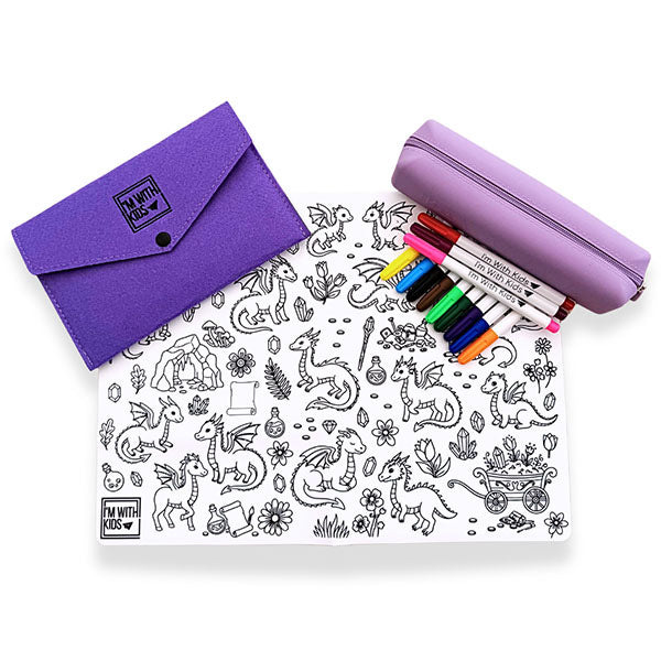 Reusable Silicone Colouring Mat